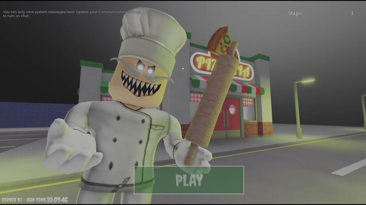 Run from pizza place