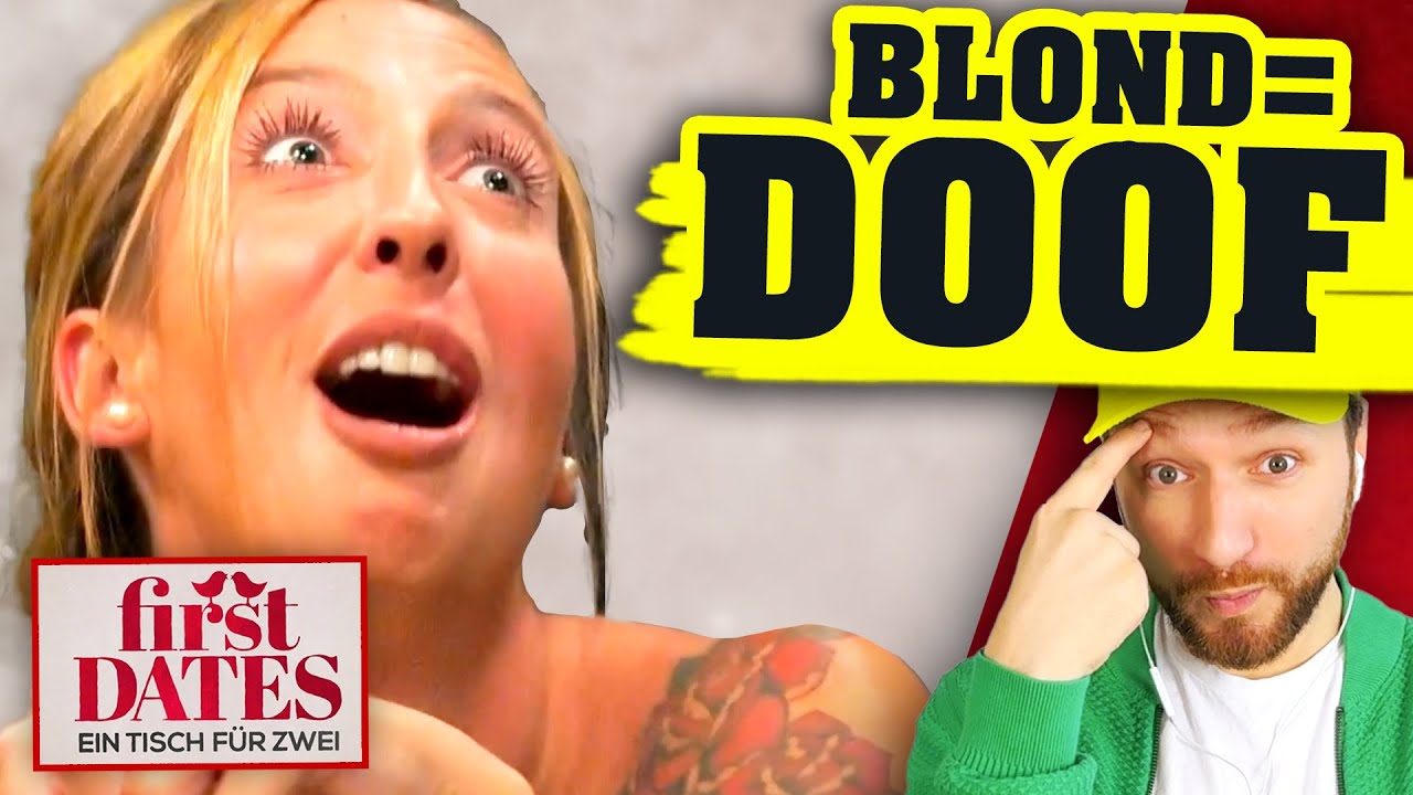 Er hält sie für DUMM, weil sie BLOND ist 😤 First Dates