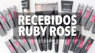 Testando RECEBIDOS da RUBY ROSE ♥