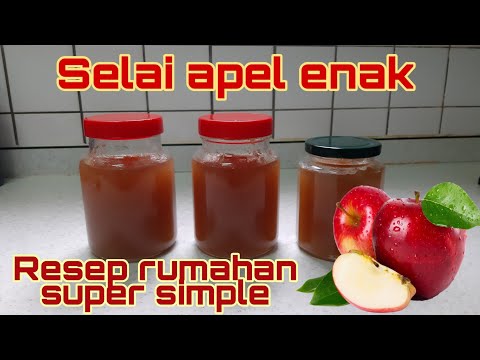 Video: Cara Membuat Selai Apel Yang Tebal Dan Saus Apel Yang Lezat