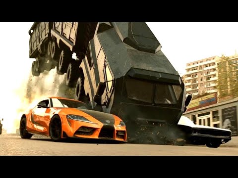 Balti ft. Hamouda - Ya Lili | Fast and Furious [Chase Scene]