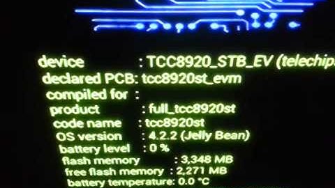 Tcc8920 stv9803 tv box android telechips 8920