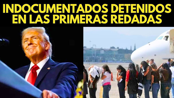 MÁS DE 300 INDOCUMENTADOS DETENIDOS EN LAS PRIMERAS REDADAS DE LA ADMINISTRACIÓN TRUMP