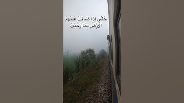 🌺 حَتَّى إِذَا ضَاقَتْ عَلَيْهِمُ الْأَرْضُ بِمَا رَحُبَتْ || سوره التوبه 118 || علي جابر || #قرآن