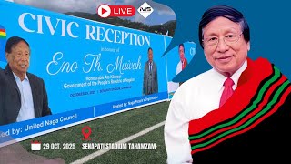 Download lagu Civic Reception in Honour of Eno. Th. Muivah, Hon'ble Ato Kilonser, GPRN | Senapati Stadium Tahamzam