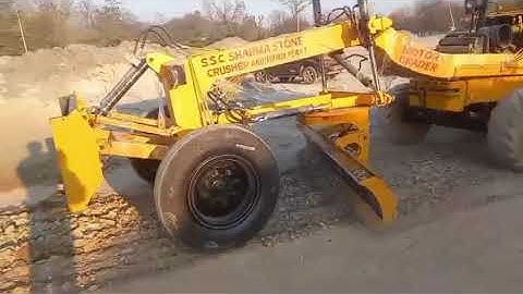 JCB Fitted Grader Attachment