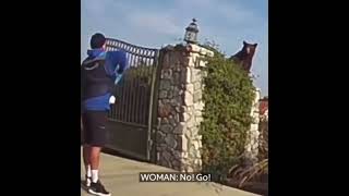 home owner catches  Amazon Driver scared away a fully grown bear to deliver their package. Information