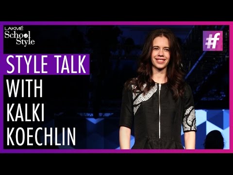 Style Talk with Kalki Koechlin | Lakme Fashion Week - Winter Festive 2015
