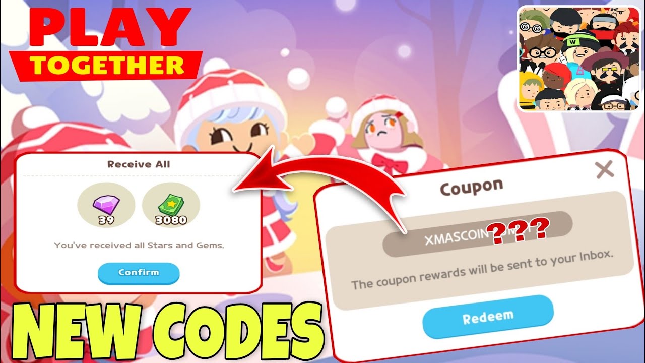 PLAY TOGETHER COUPON CODE DECEMBER 2021 NEW PLAY TOGETHER ICE COINS