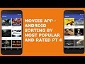 2.3 Android Movie App MVVM  REST API and Kotlin Data ...