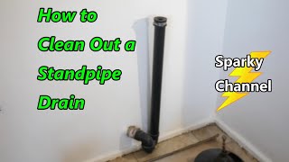 How to Clean Out a Washer Standpipe Drain