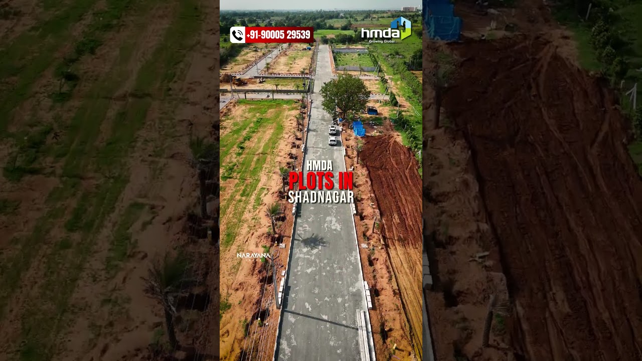 HMDA Plots for Sale Near J P Dargah | 1 Min to RRR | Belmond County