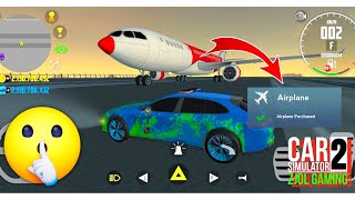 Airplane Purchased  Car Simulator 2 New Update