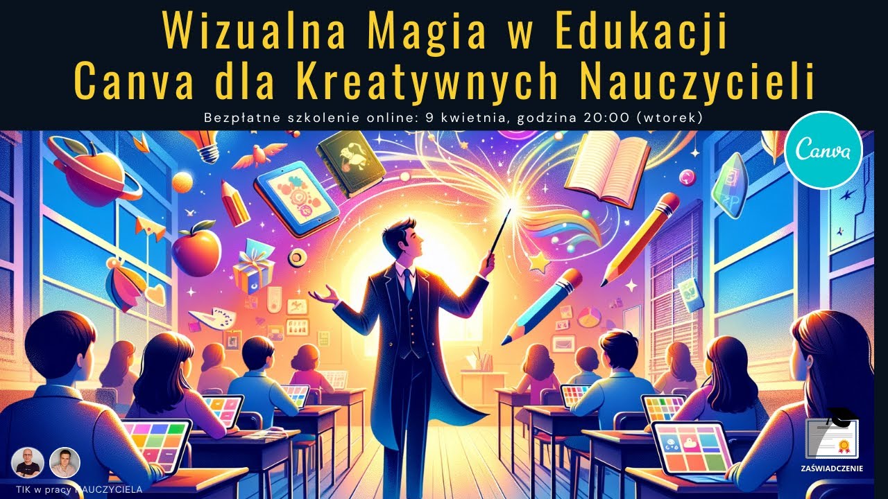 Tik w pracy nauczyciela 155 wizualna magia w edukacji canva dla