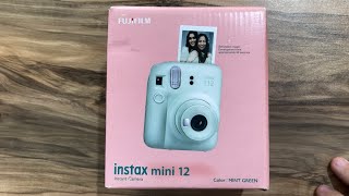 Fujifilm instax mini 12 Unboxing