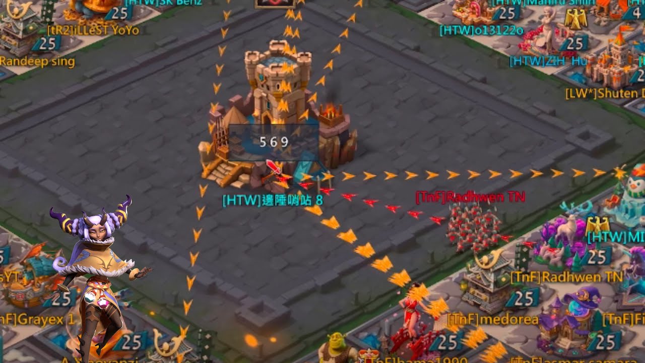 Lords Mobile 王國紀元｜Compete with the strongest in the Chaos Arena - YouTube