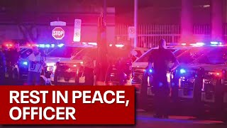 Procession for fallen Phoenix Police officer