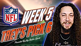 NFL Week 5 Bets 2024 | FREE NFL Picks, Predictions, and Player Props!