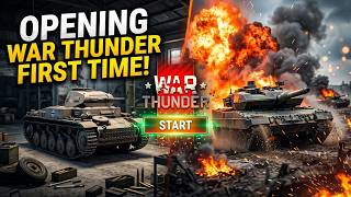 I Tried War Thunder for the FIRST TIME… 💀 | Absolute Cinema