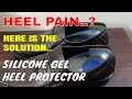 1 Pair Silicone Gel Heel Protector Soft Silicone Insert Heel Liner Grips High Heel Comfort Pads Feet Care Accessories