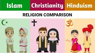 Christianity vs Islam Vs Hinduism comparison