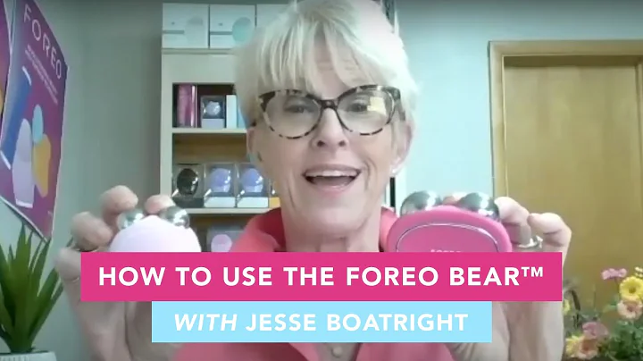 How To Use FOREO BEAR With Jesse Boatright