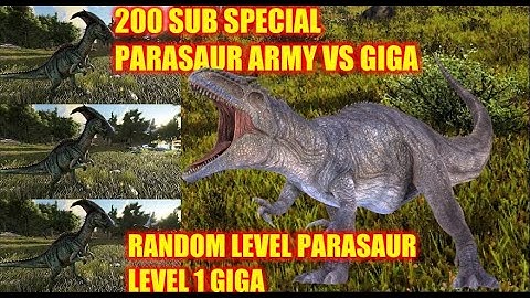 PARASAUR ARMY VS GIGA - 200 SUB SPECIAL