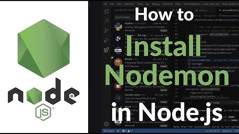 How to Install Nodemon in Node.js for Auto Restart | Step-by-Step Guide for Beginners 2025