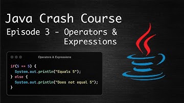 Java crash course - Episode 3 Operators & Expressions | How to make a minecraft client for 1.21