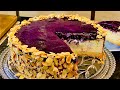 ЧИЗКЕЙК с ГОЛУБИКОЙ 🫐 или Бархатный Творожный Торт с голубикой единственный в YouTube от Элины