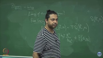 Week 6: Lecture 30: Entropic springs and persistence length