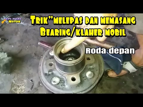 Trik"MELEPAS DAN MEMASANG BEARING RODA DEPAN DAN ANALISA BUNYI KASAR PADA KAKI"MOBIL#Bayuputramotor