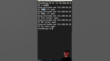 Scanning Open Ports with netcat #linux #netcat #cybersecurity