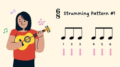 Ukulele Strumming Exercise: 6/8 Strumming Pattern 1