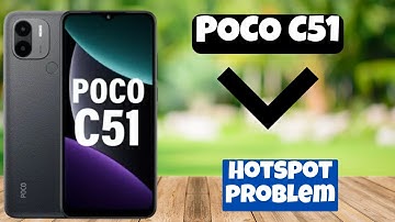 Hotspot problem || How to resolve the hotspot issues || Hotspot issues solved POCO C51