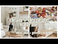 CLEAN + DECORATE WITH ME 2021 | TRADER JOE'S GROCERY HAUL + MEAL PLAN | GET IT ALL DONE