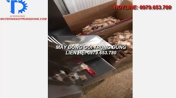 Máy đóng gói kẹo lạc có cấp liệu tự động chất lượng nhất