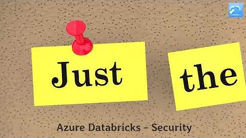 Azure Databricks - Security