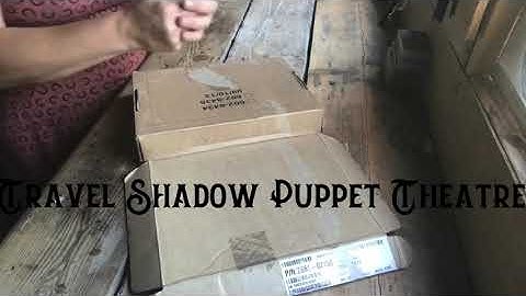 Travel shadow puppet theatre