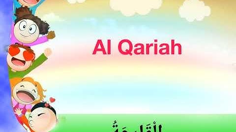 Surat Al Qariah For Kids سورة القارعة للأطفال