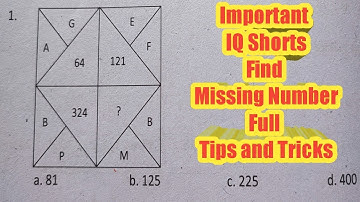 Important IQ Shorts Missing Number  #tips #tricks #psc #aspirants #iq