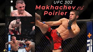 Islam Makhachev vs Dustin Poirier | UFC 302 lightweight championship | MMA prediction | highlights