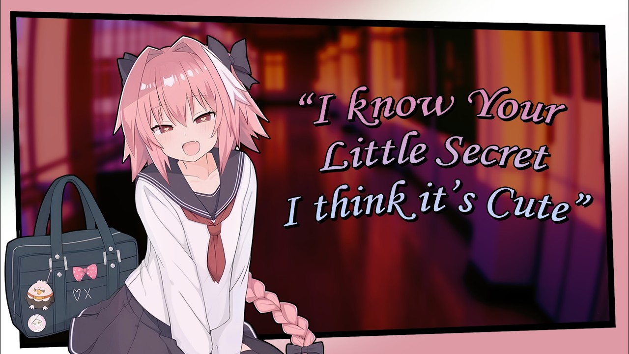 ❤️The Femboy Bully discovers your Secret!!🖊️ [M4M] [Audio RP]
