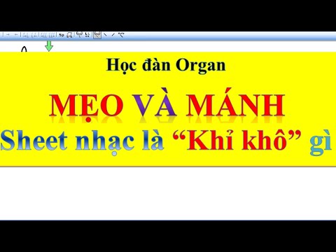 " Mưu mẹo - Mánh khóe" | Thủ thuật đọc Sheet nhạc 29 giây chưa được 30 giây | Đã học phải có "Mánh"