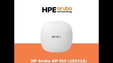 HP Aruba AP 345 JZ031A video