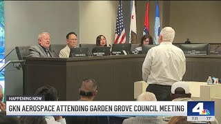 GKN Aerospace attends first Garden Grove council meeting