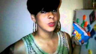 Danielle DI shouting Good Night to my peeps