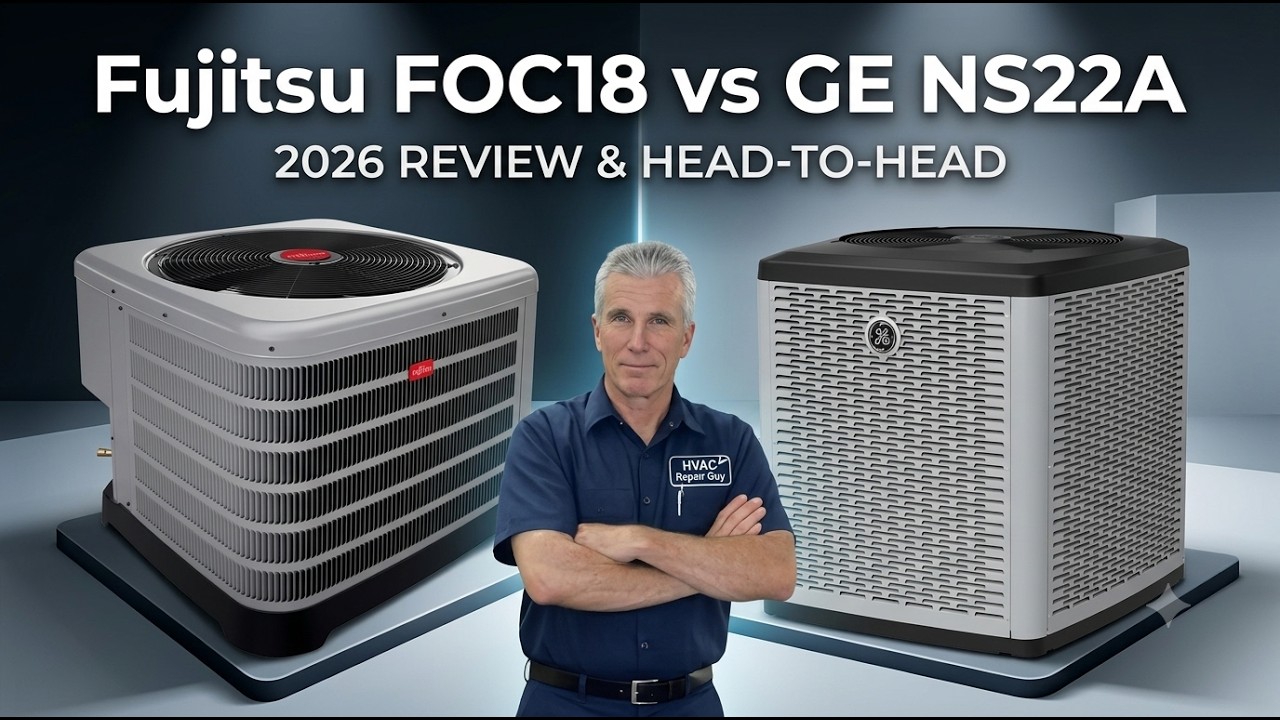 GE NS22A vs Fujitsu FOC18: Which AC Is Best? - YouTube