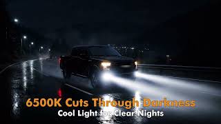How to Install H4 LED Headlight Bulbs Auxbeam® CT60 Series -  3000K–6500K APP Control