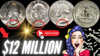 The Top 3 Rare D Washinton Quarter Dollar That Could Make You a Millionaire - COINS WORTH MONEY